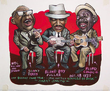 Sonny Terry, Blind Boy Fuller, Floyd Council